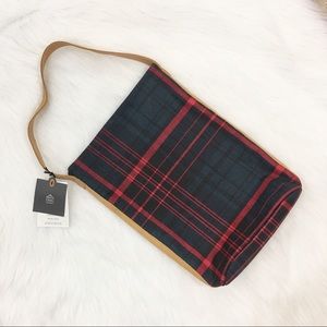 NWT Hearth & Hand Magnolia Double Plaid Wine Tote